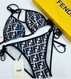 Fendi Black and White Swimsuit