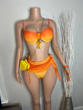 Sunset Chrome 3 piece set Swimsuit