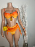 Sunset Chrome 3 piece set Swimsuit