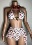 Cherry Pop Swimsuit 3 Piece Set