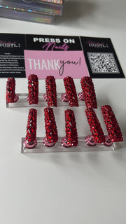 Red Rubies Press On