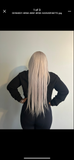 Gray Virgin Human Hair Lace Wig