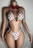 Cherry Pop Swimsuit 3 Piece Set