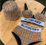 Burberry Hat & Bag Set