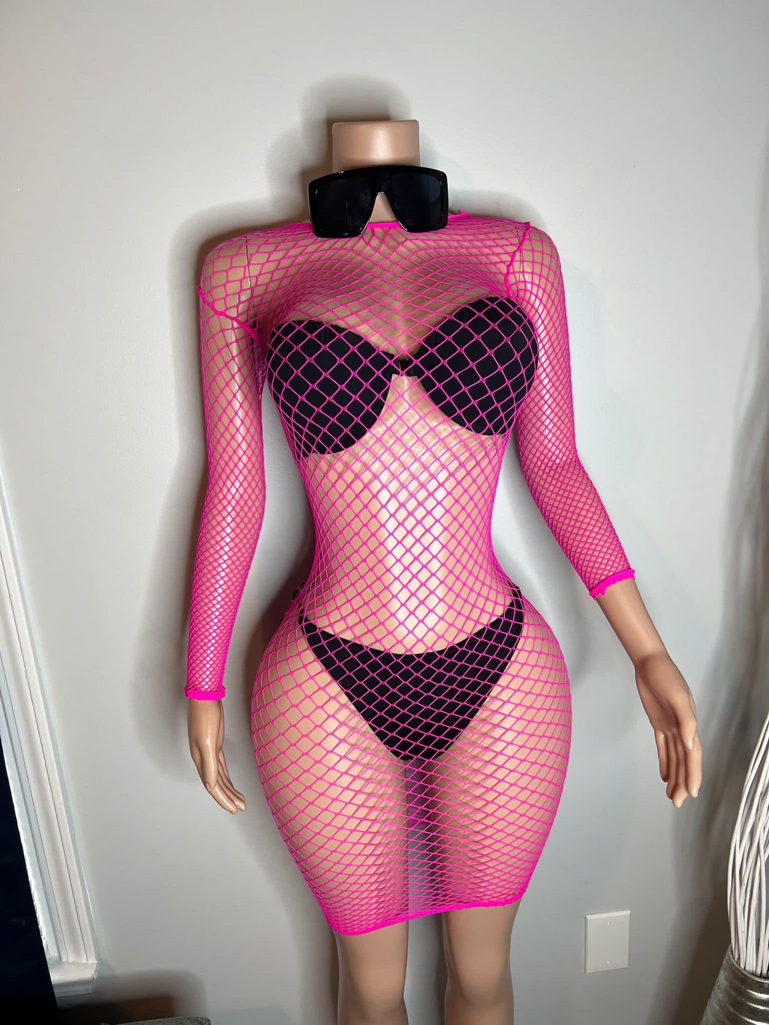 Pink cover up