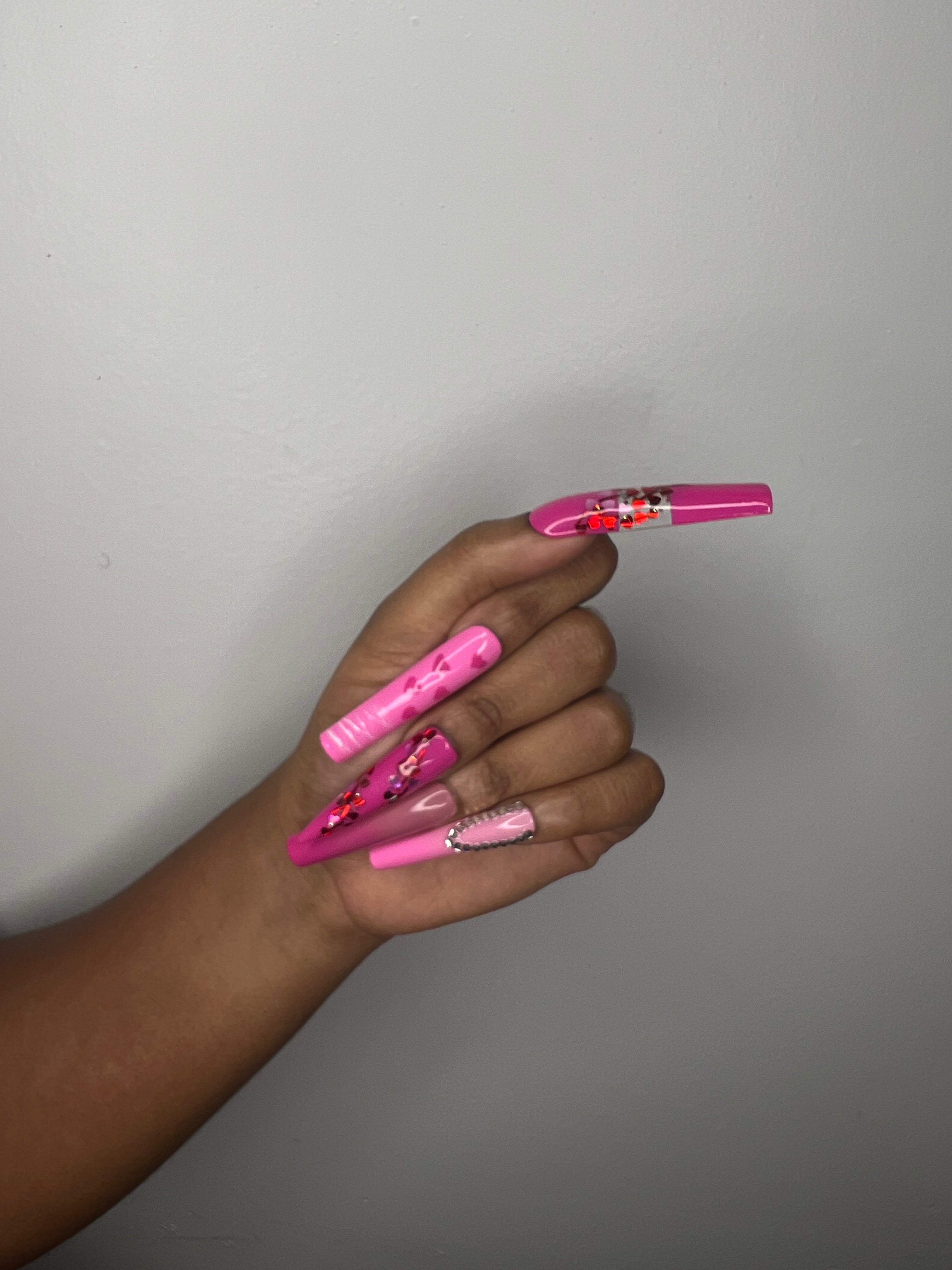 Pink Chrome Hearts